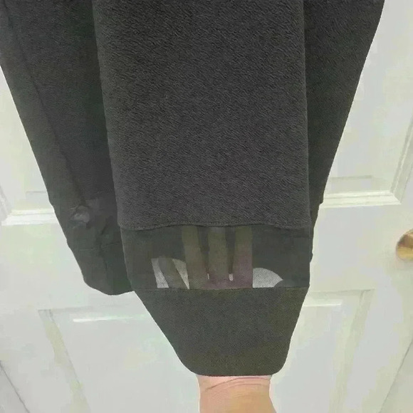 Bozzolo Women's Black Chest See Through Dress,Large - Picture 3 of 5